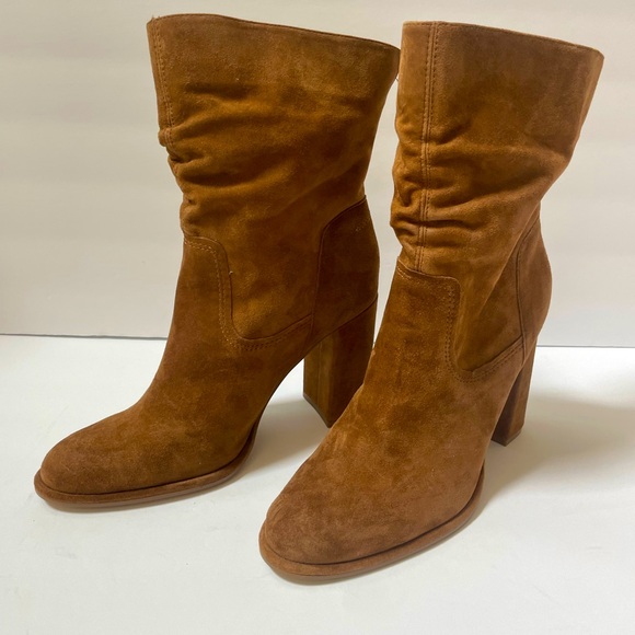 Steve Madden Vector Boot in Chestnut Suede Size 9.5 - Picture 5 of 16
